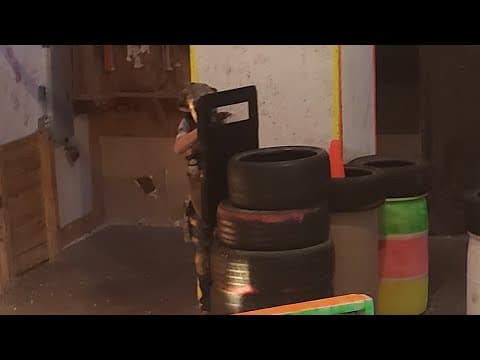 THAT'S A WRAP HES GOT A RIOT SHIELD