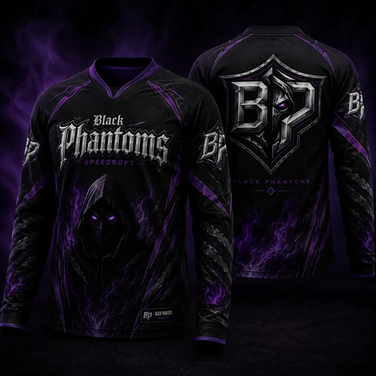 BP speedsoft jersey, front and back
